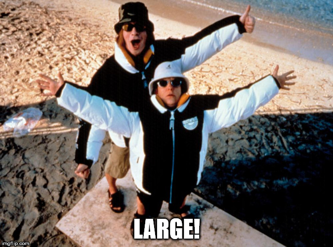 LARGE! | image tagged in kevin and perry,large | made w/ Imgflip meme maker