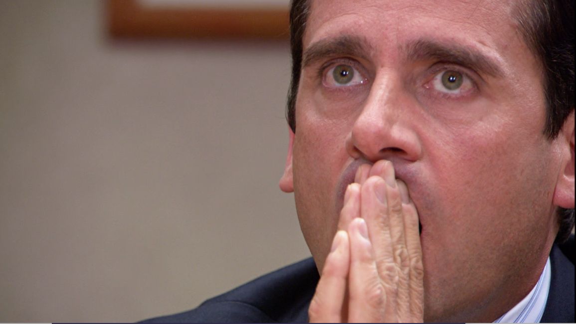 MichaelScottAnimalSacrifice Blank Meme Template