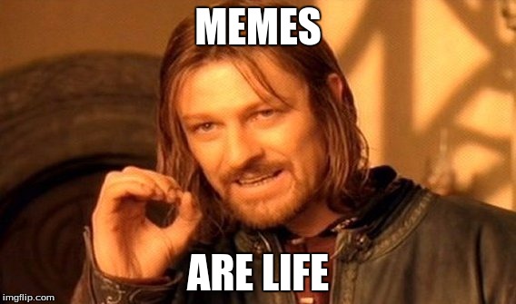 One Does Not Simply | MEMES; ARE LIFE | image tagged in memes,one does not simply | made w/ Imgflip meme maker