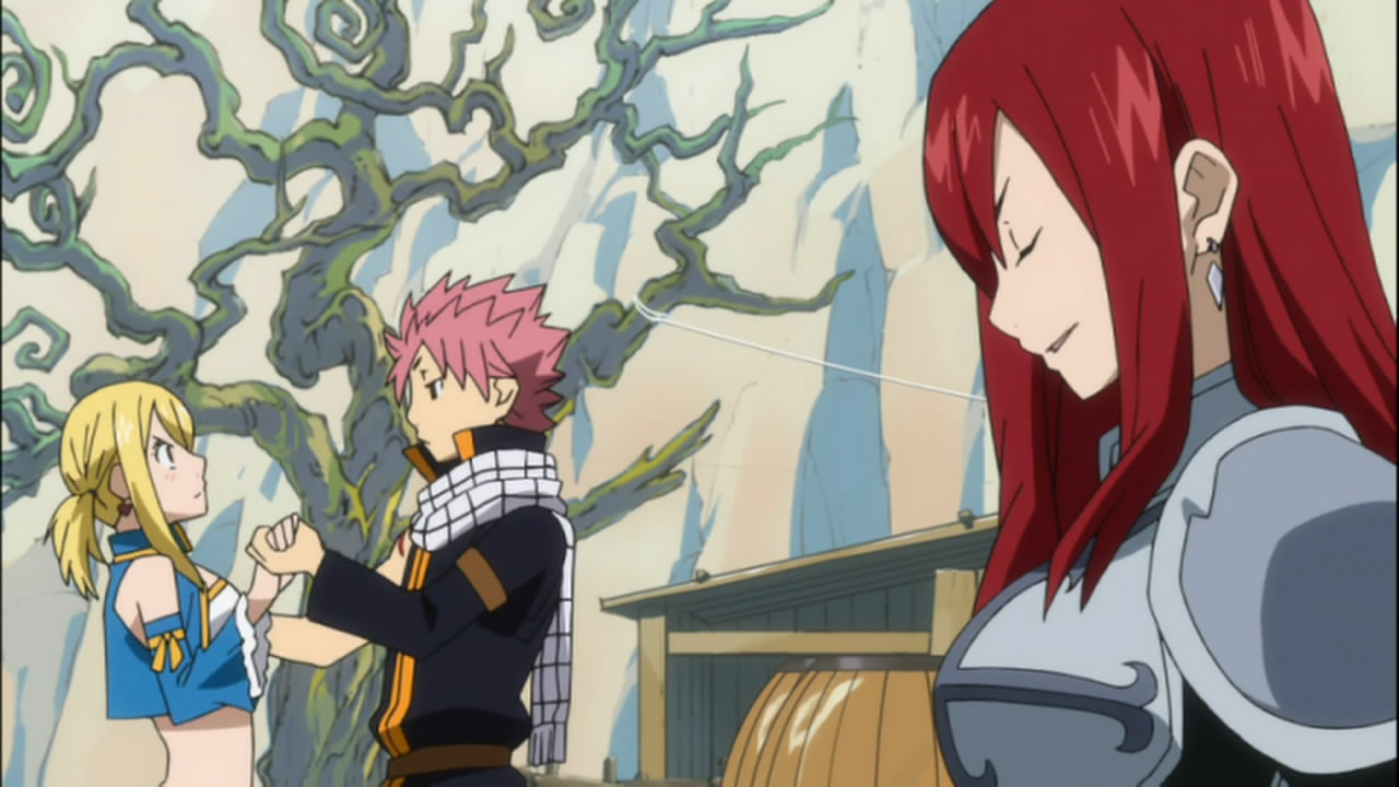 Erza, the nalu shipper Blank Meme Template