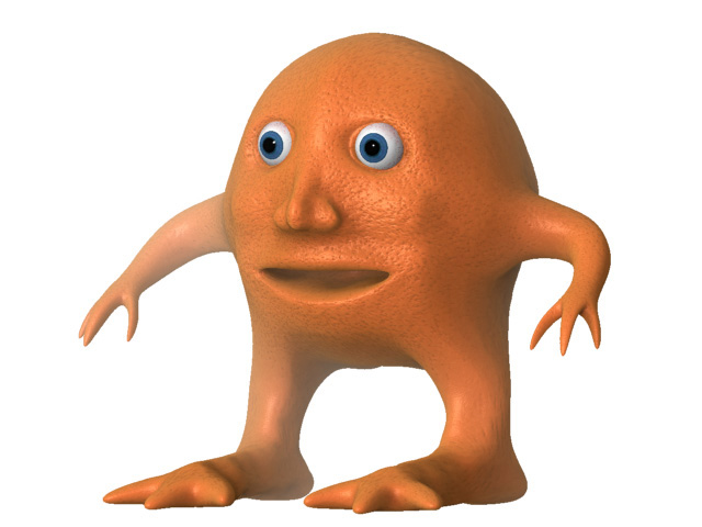 Orange Man Blank Meme Template