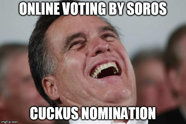 ONLINE VOTING BY SOROS; CUCKUS NOMINATION | made w/ Imgflip meme maker
