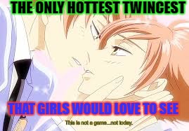 THE ONLY HOTTEST TWINCEST; THAT GIRLS WOULD LOVE TO SEE | image tagged in twincest | made w/ Imgflip meme maker