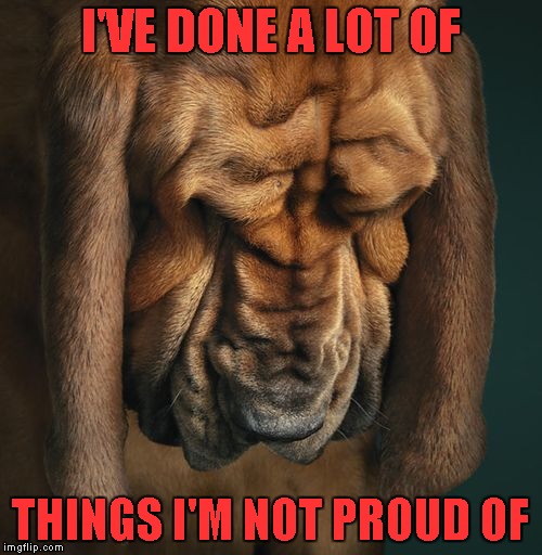 I'VE DONE A LOT OF THINGS I'M NOT PROUD OF | made w/ Imgflip meme maker