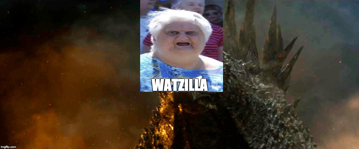 Watzilla | WATZILLA | image tagged in wat,godzilla | made w/ Imgflip meme maker