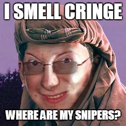 Kassad smells cringe, watch your butt | I SMELL CRINGE; WHERE ARE MY SNIPERS? | image tagged in cringe | made w/ Imgflip meme maker