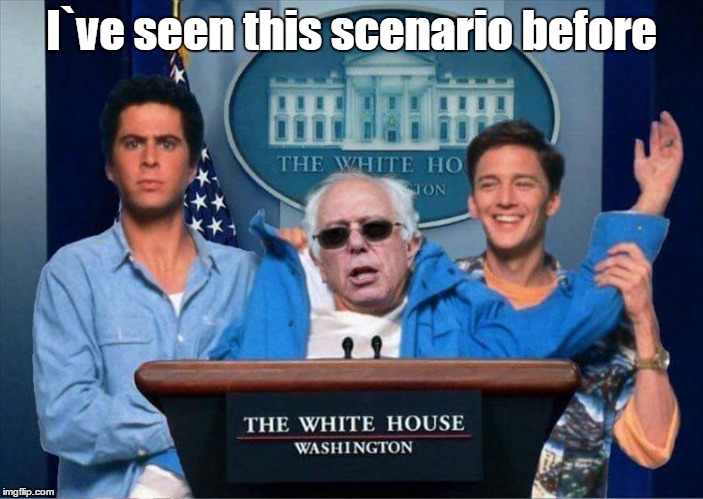 Week end at The White House | I`ve seen this scenario before | image tagged in week end at bernies | made w/ Imgflip meme maker
