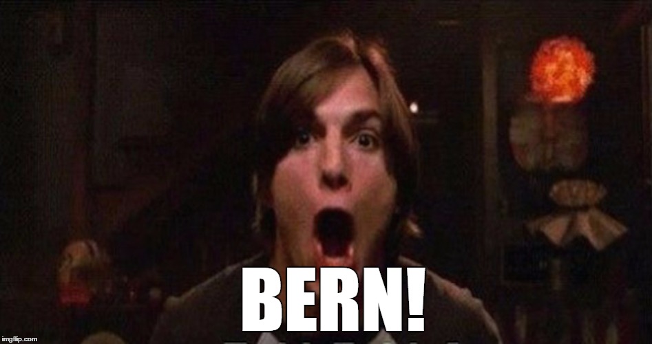 Kelso Burn | BERN! | image tagged in kelso burn | made w/ Imgflip meme maker