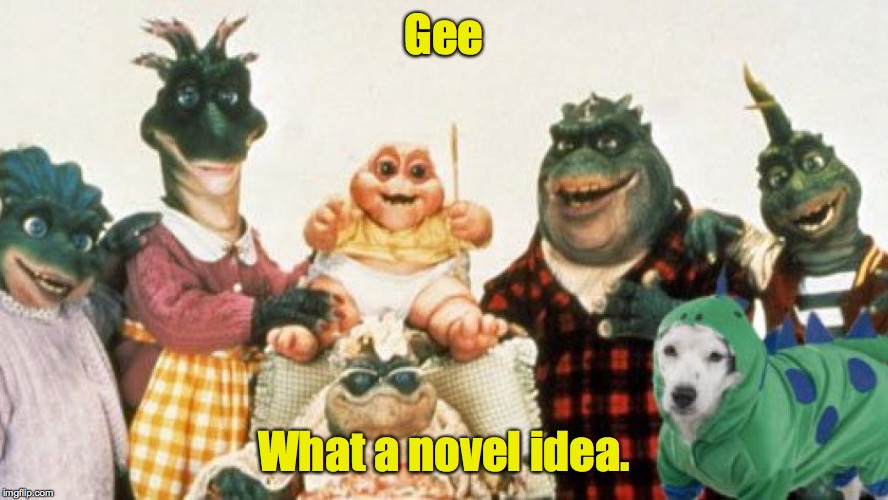Gee What a novel idea. | made w/ Imgflip meme maker