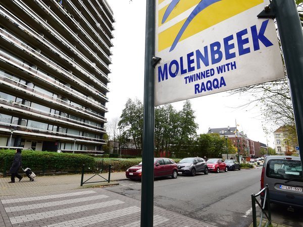 High Quality Molenbeek sign Blank Meme Template