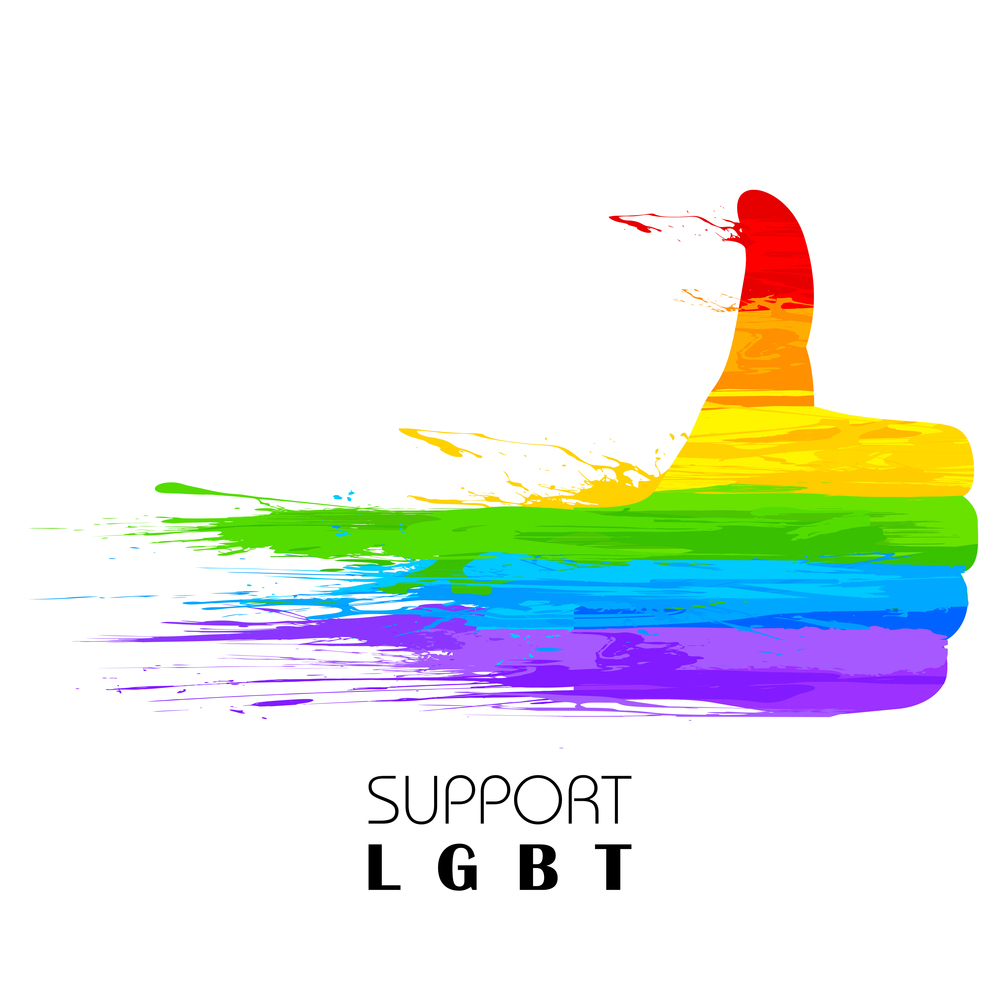 support-LGBT Blank Meme Template