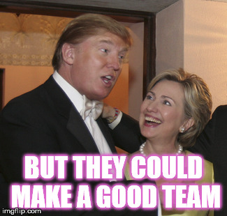 BUT THEY COULD MAKE A GOOD TEAM | made w/ Imgflip meme maker