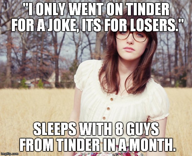 Is tinder for losers