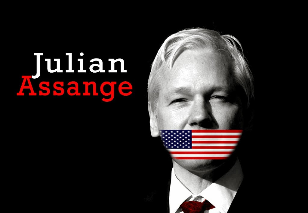 Julian Assange 2016 Blank Meme Template