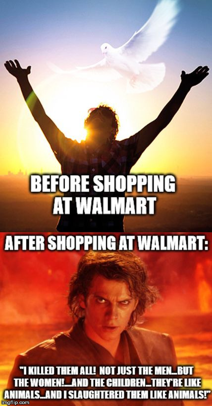 Walmart Vader | image tagged in walmart,darth vader,star wars,shopping,stupid people,dank meme | made w/ Imgflip meme maker