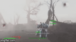 When You Try to show Height Dominance | image tagged in gifs,fallout 4 | made w/ Imgflip video-to-gif maker