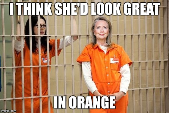 I THINK SHE'D LOOK GREAT IN ORANGE | made w/ Imgflip meme maker