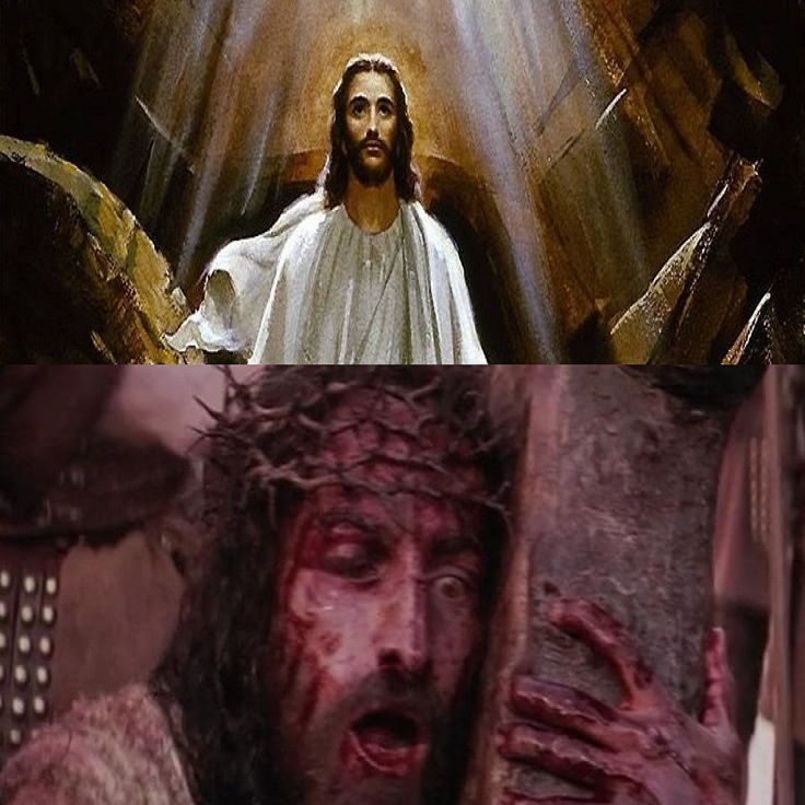 Torture Porn Jesus Blank Meme Template