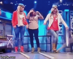 3 stoogettes | image tagged in gifs,girls | made w/ Imgflip video-to-gif maker