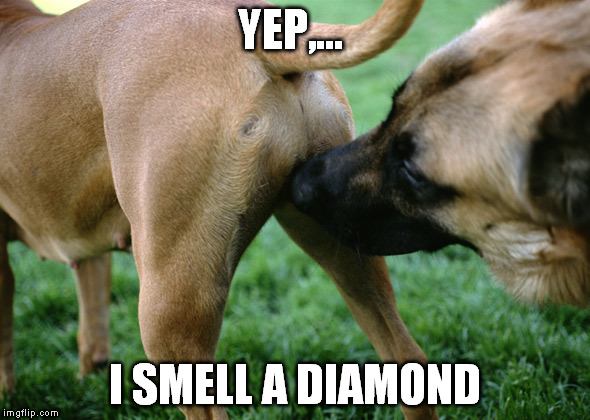 YEP,... I SMELL A DIAMOND | made w/ Imgflip meme maker