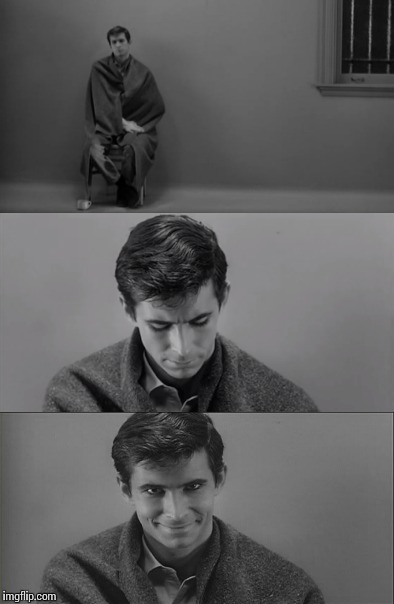 Bad Limerick Norman Bates Blank Meme Template