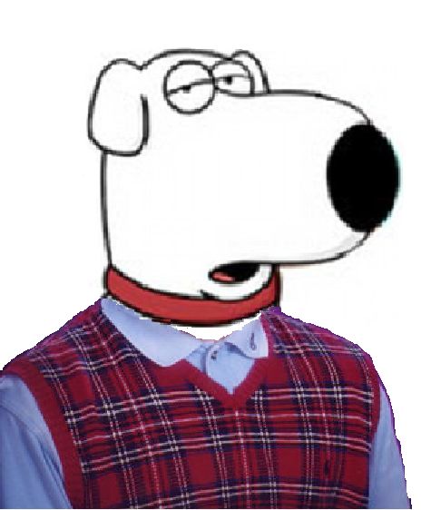 Bad Luck Brian Griffin Blank Meme Template
