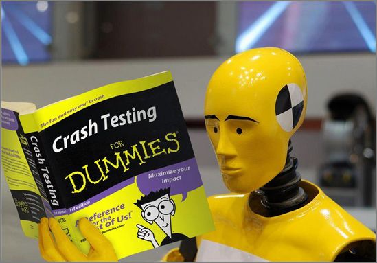High Quality crash test dummies Blank Meme Template