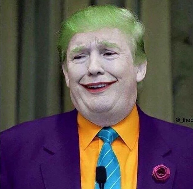 High Quality Trump the Joker Blank Meme Template