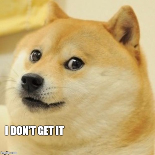 Doge Meme | I DON'T GET IT | image tagged in memes,doge | made w/ Imgflip meme maker
