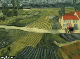 Loving Vincent | image tagged in gifs,gogh | made w/ Imgflip video-to-gif maker