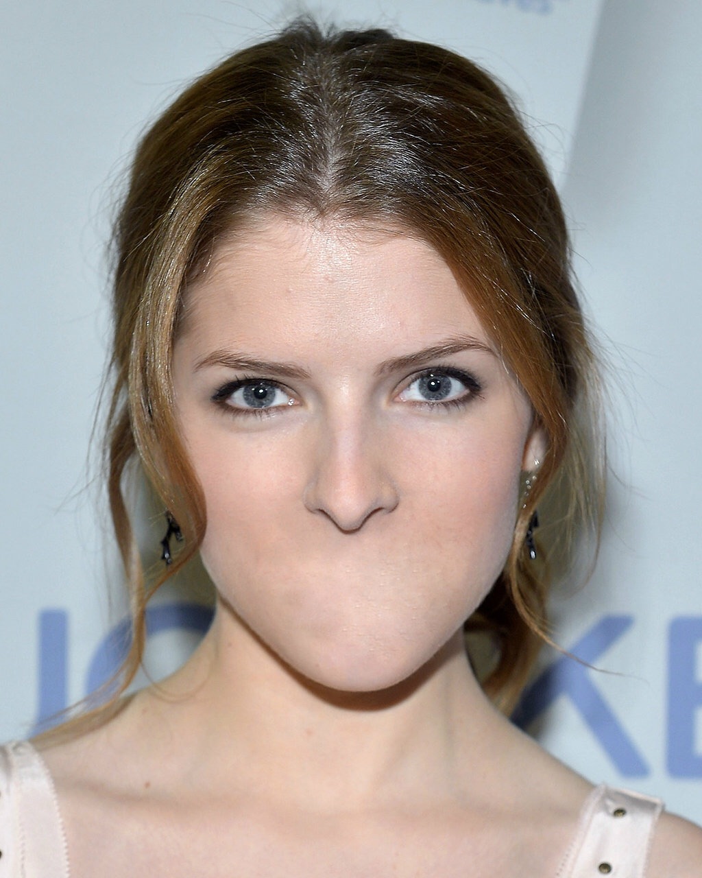 High Quality Anna Kendrick  Blank Meme Template