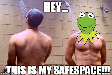HEY... THIS IS MY SAFESPACE!!! | made w/ Imgflip meme maker