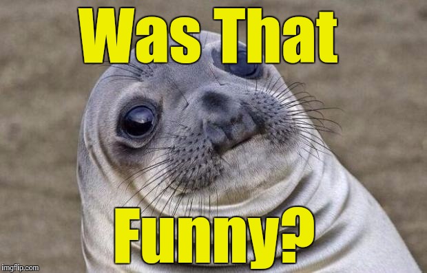 Awkward Moment Sealion Meme | Was That Funny? | image tagged in memes,awkward moment sealion | made w/ Imgflip meme maker