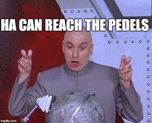 Dr Evil Laser Meme | HA CAN REACH THE PEDELS | image tagged in memes,dr evil laser | made w/ Imgflip meme maker