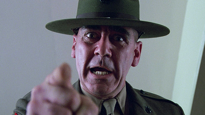 Gunnery Sergeant Hartman Blank Meme Template