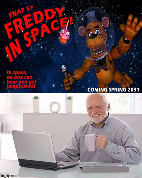 This was on Scott's site as an April fools joke | image tagged in fnaf | made w/ Imgflip meme maker