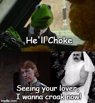 An unsteady Peace! | He'll Choke Seeing your lover, I wanna croak now! | image tagged in animals,memes,funny,paxxx | made w/ Imgflip meme maker