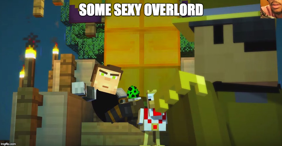 Some Sexy Overlord | SOME SEXY OVERLORD | image tagged in minecraft,sexy,overlord | made w/ Imgflip meme maker