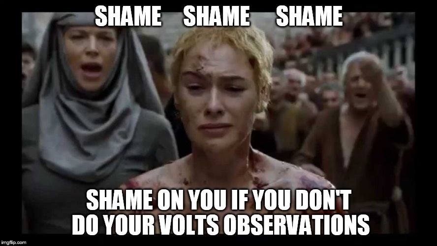Game of Thrones Nun SHAME SHAME SHAME; SHAME ON YOU IF YOU DON'T DO Y....
