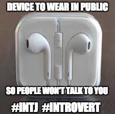 Can I borrow some headphones | DEVICE TO WEAR IN PUBLIC; SO PEOPLE WON'T TALK TO YOU; #INTJ  #INTROVERT | image tagged in can i borrow some headphones | made w/ Imgflip meme maker