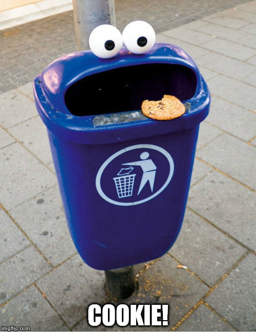 Cookie! | COOKIE! | image tagged in cookie,cookie monster | made w/ Imgflip meme maker