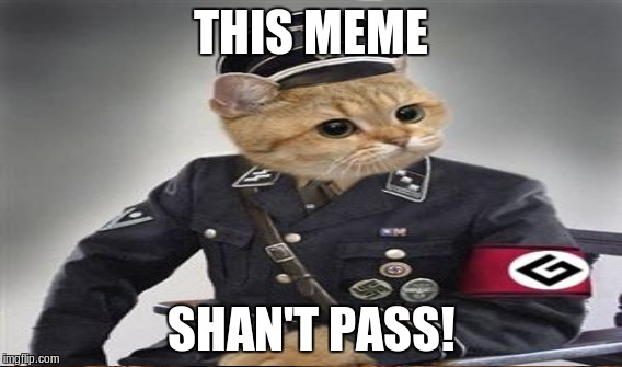 THIS MEME SHAN'T PASS! | made w/ Imgflip meme maker