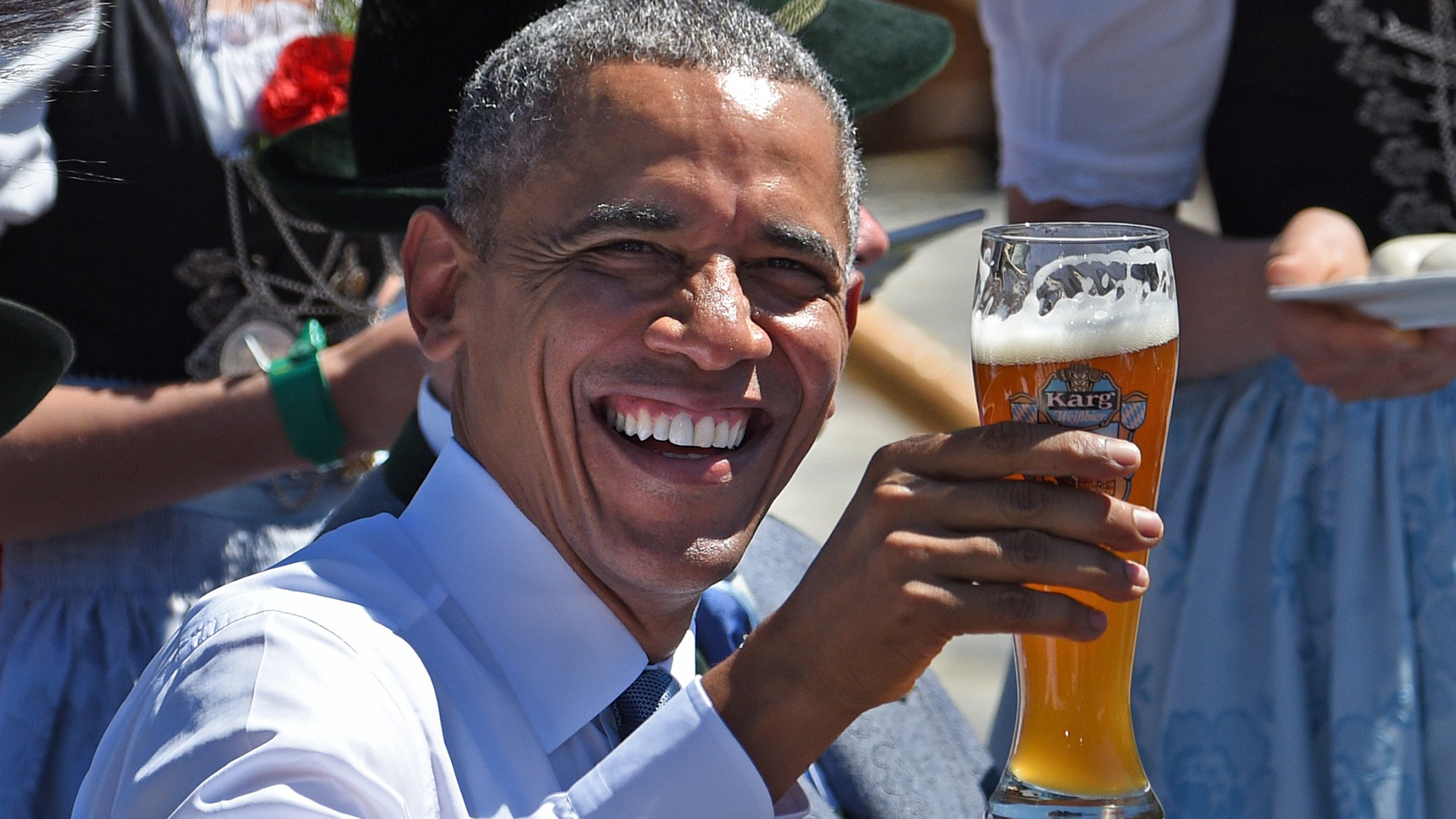 High Quality Drinking Obama Blank Meme Template