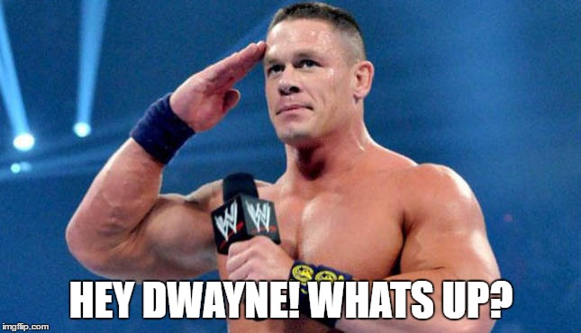 HEY DWAYNE! WHATS UP? | made w/ Imgflip meme maker