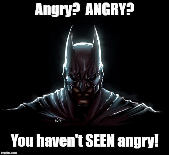 Angry?  ANGRY? You haven't SEEN angry! | made w/ Imgflip meme maker