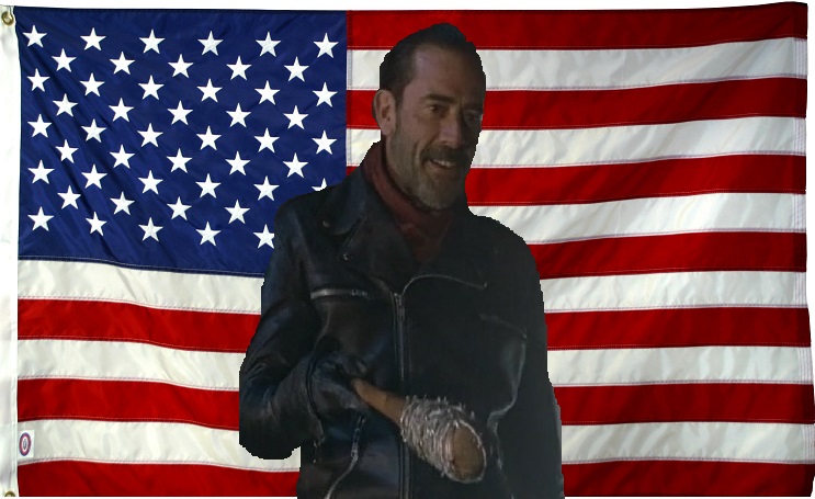 High Quality Vote for Negan Blank Meme Template