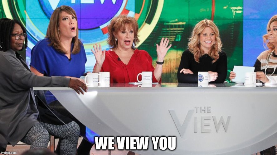 WE VIEW YOU | made w/ Imgflip meme maker