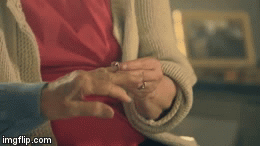 Dat Moment :[ | image tagged in gifs,old people | made w/ Imgflip video-to-gif maker
