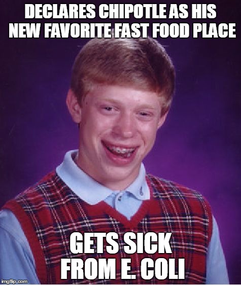 Bad Luck Brian Meme - Imgflip