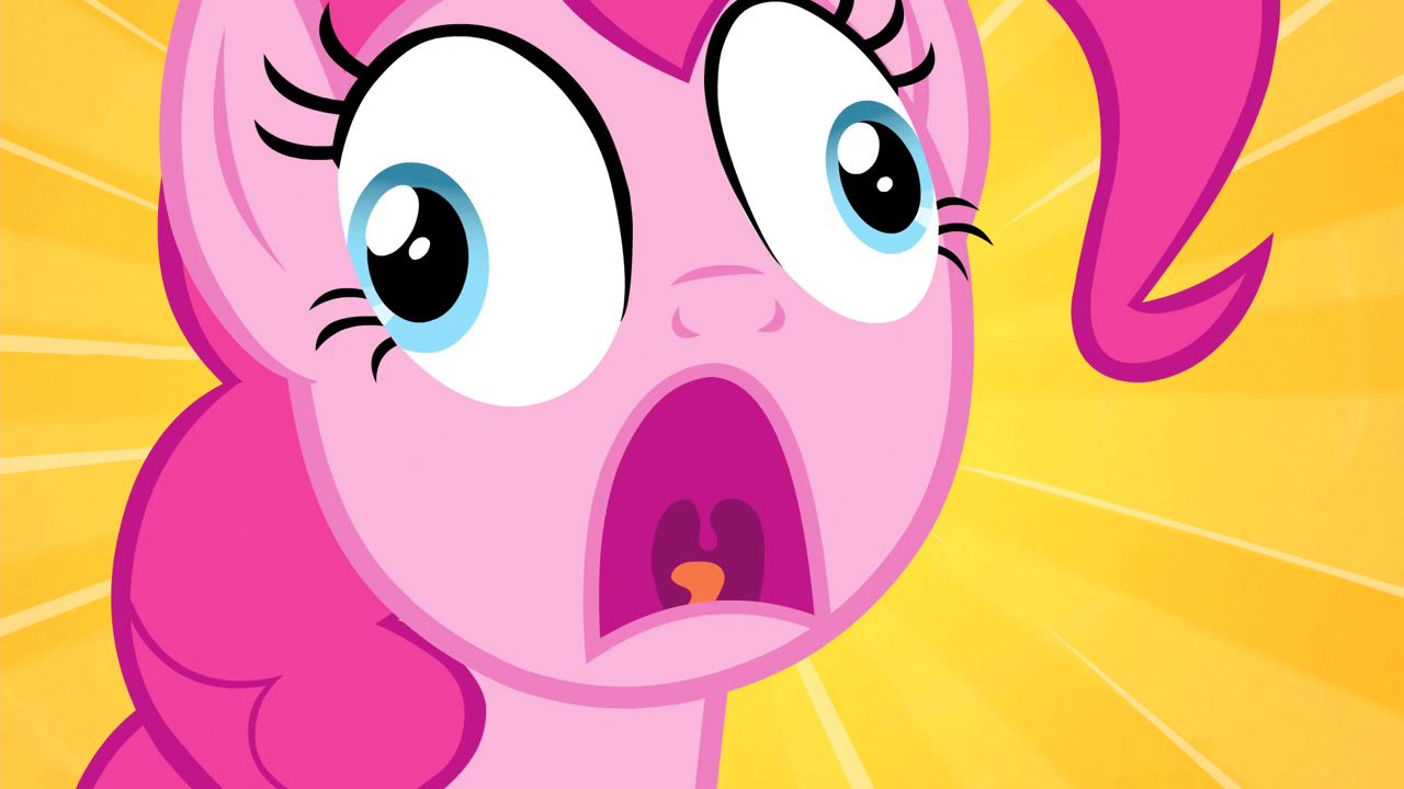 High Quality Pinkie Pie Derp Blank Meme Template